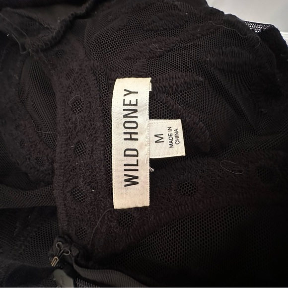 Wild Honey Black Lace Dress - Picture 4 of 5